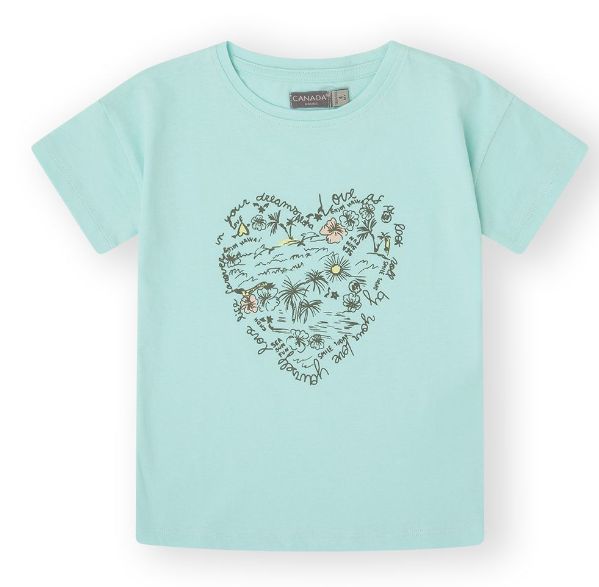 Canada House T shirt blauw