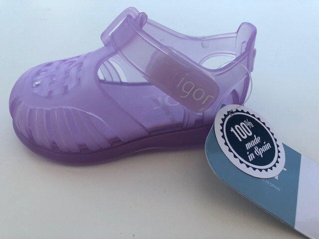 IGOR Watersandaaltjes Lila