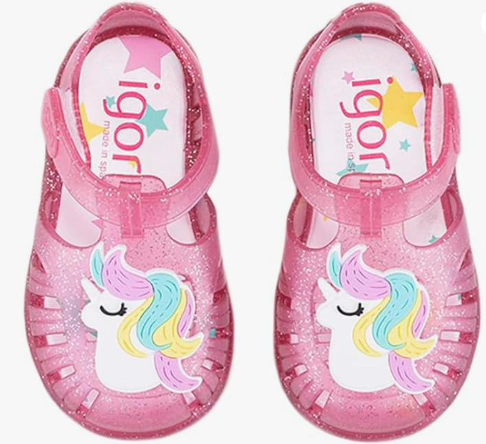 IGOR Watersandaaltjes Roze Unicorn