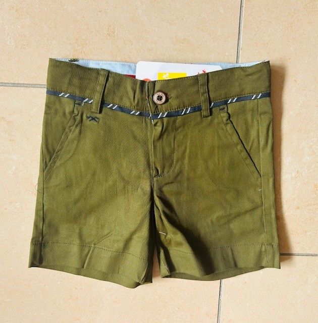 Nellblue Jongens short groen
