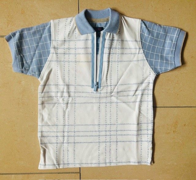 Nellblue Jongens Polo licht blauw