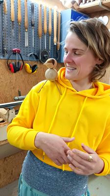 6/3/2026 van 18:00u - 21:00u / Workshop Houtdraaien voor beginners - Decoratieve Huisvogels