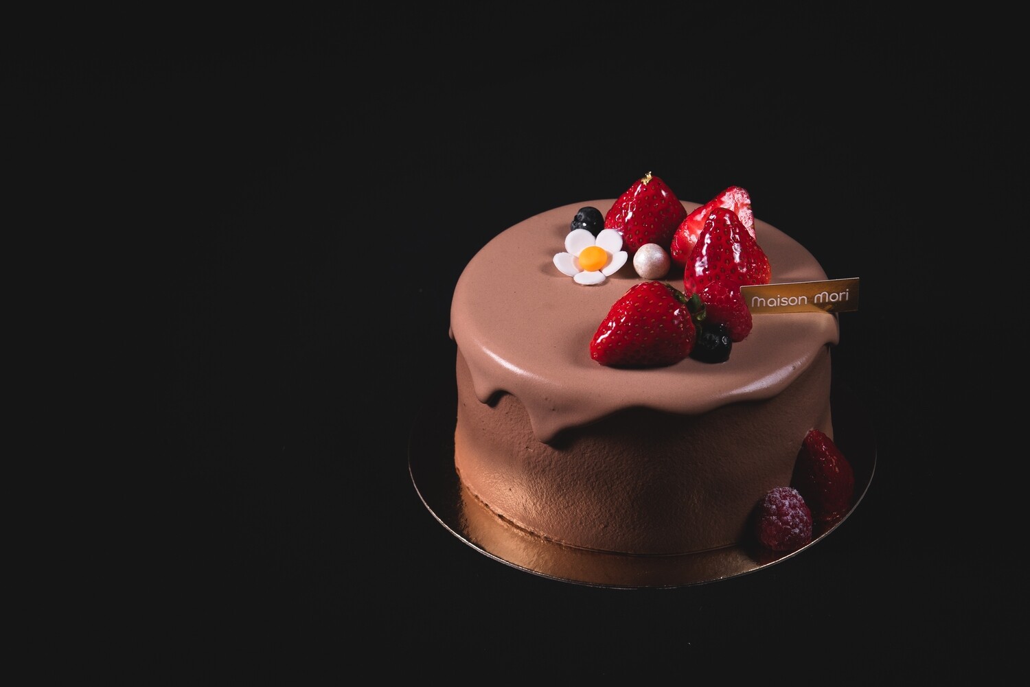 Chocolate Strawberry Cake 초코 딸기 케이크