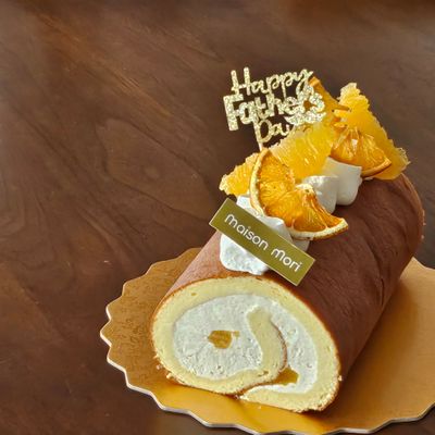 Orange fromage Roll 오렌지 프로마쥬 롤케이크