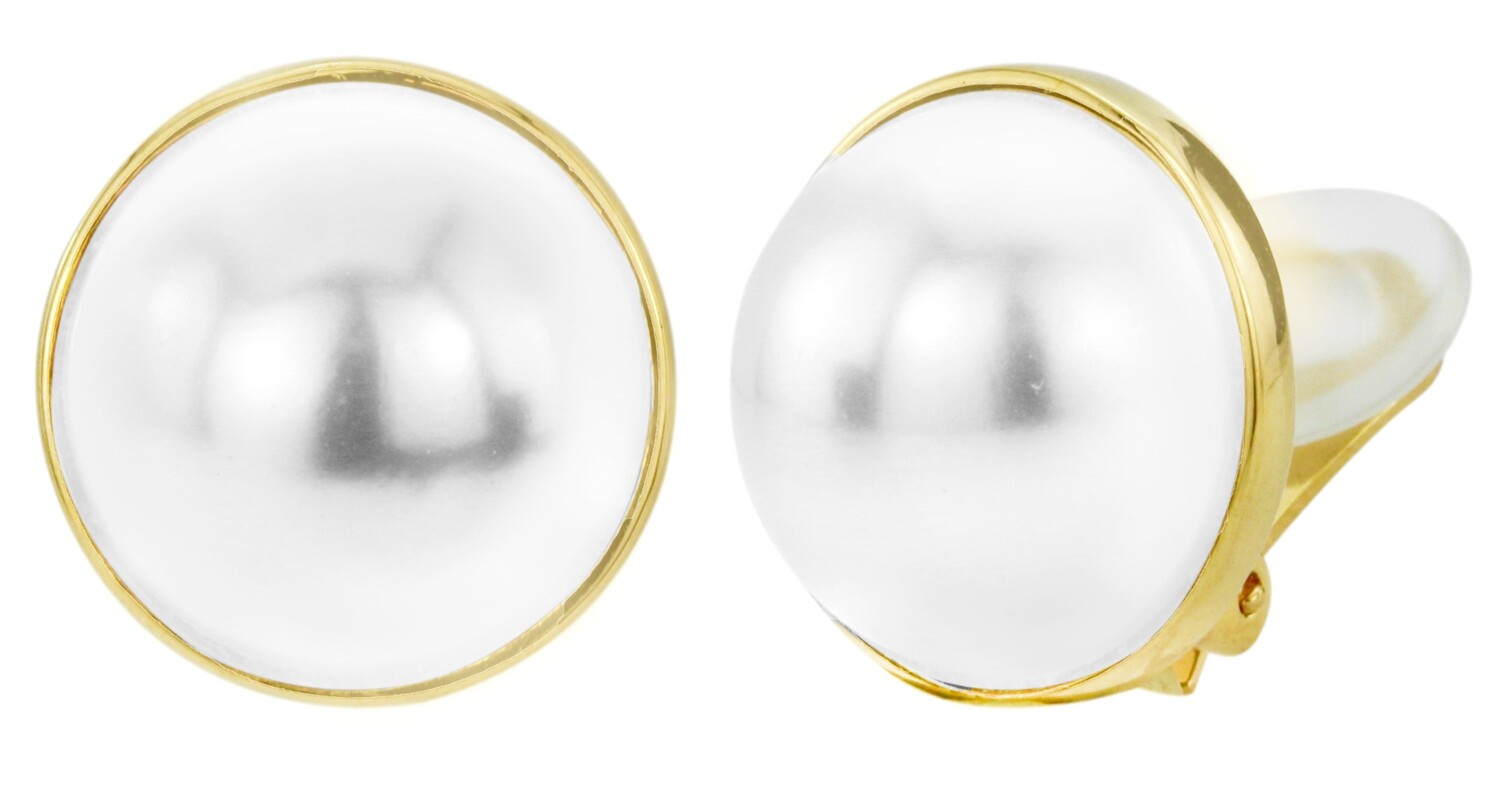CLIP GO WHITE PEARL. 16MM