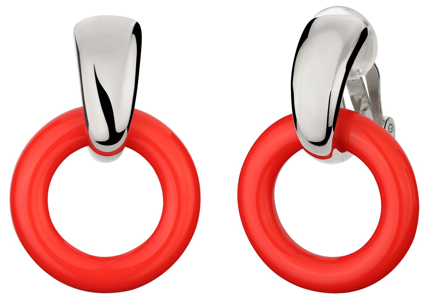 CLIP.   RH.    REMOVABLE. RING. ORANGE