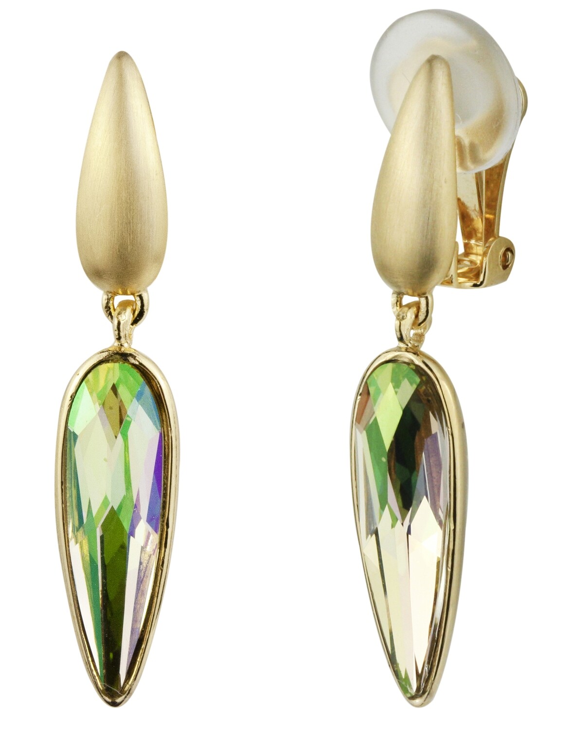 CLIP.  PENDANT.  GO.  CRYSTAL LUMINOUS GREEN