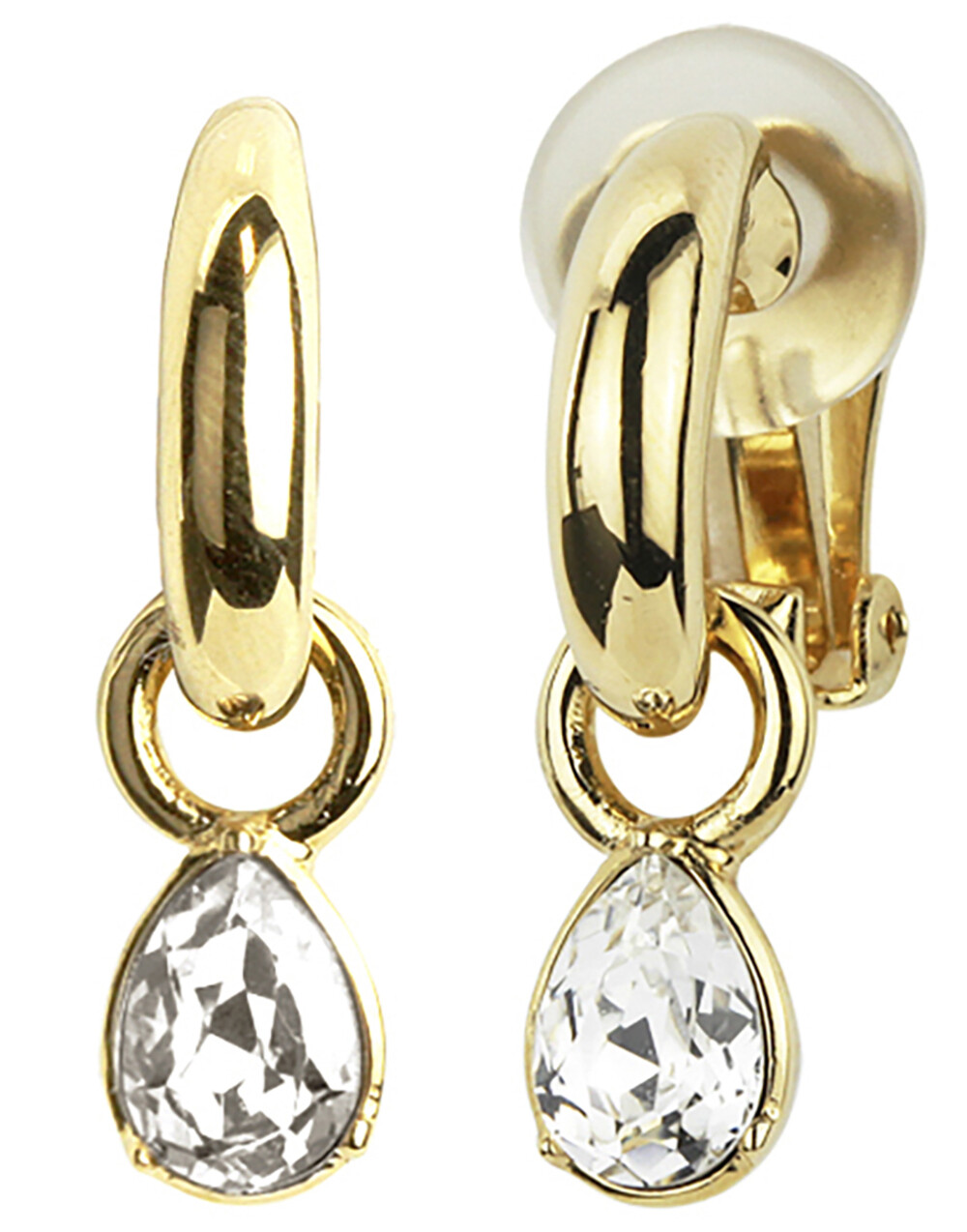 CLIP. REMOVABLE PENDANT. GO. CRYSTAL.   29MM