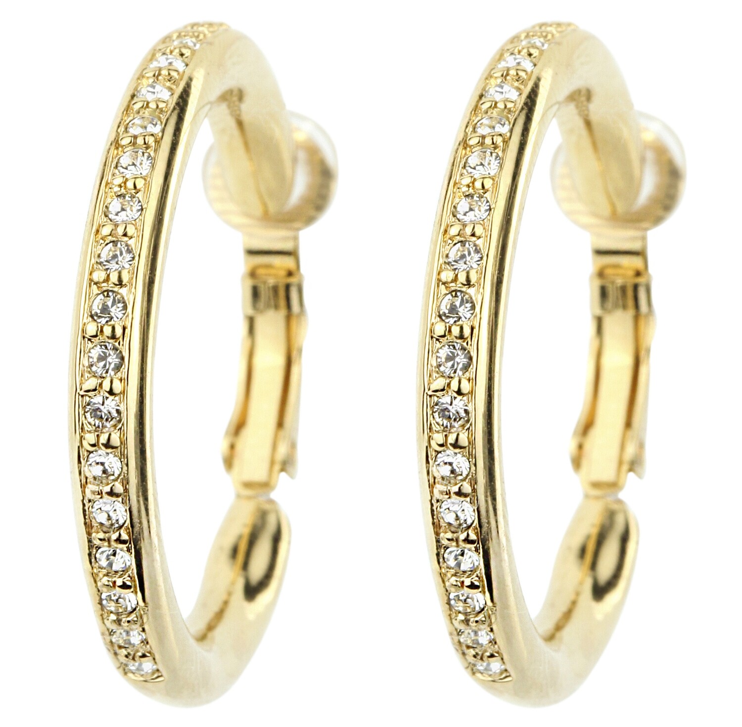 HOOP/CREOLE    GO.  CRYSTAL.    33 MM