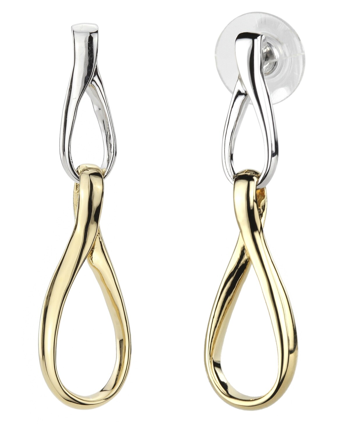 PEARCED PENDANT.  2-TONE