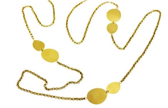 LONG CHAINE.    GO SHINY/MAT.   90 CM