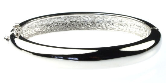 BANGLE.   RH.   ESCLAVE WITH LOCK.     70MM