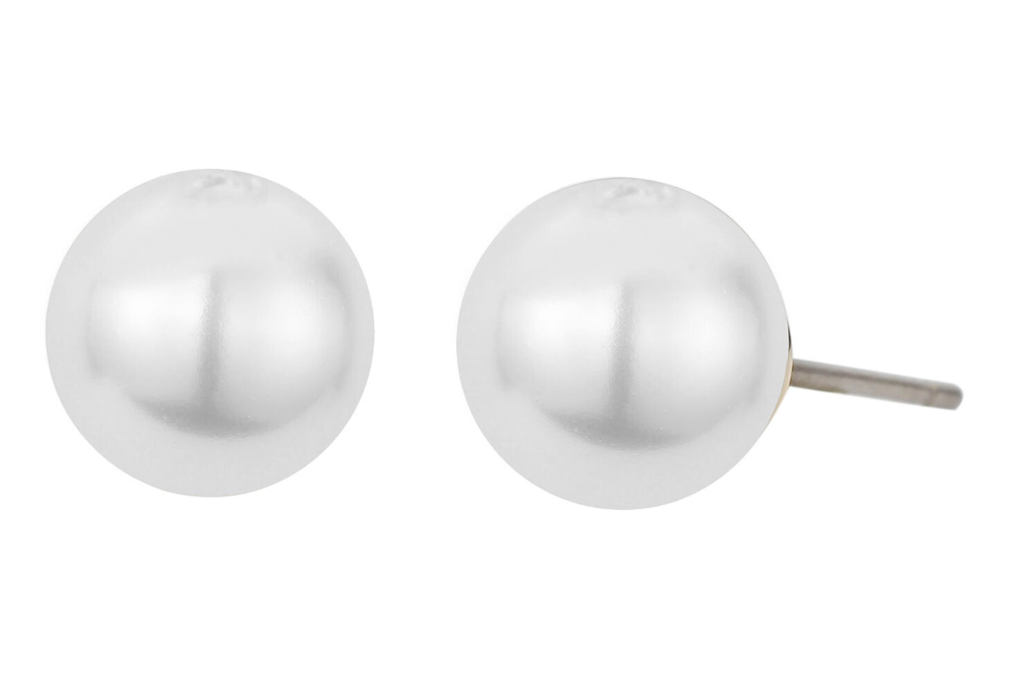 PEARCED PEARL.   GO 10 MM WHITE PEARL