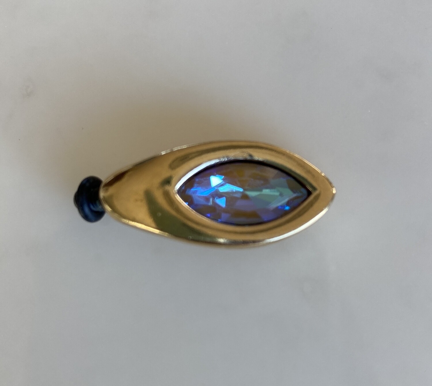 Crystal champagne for mini gold-plated bracelet