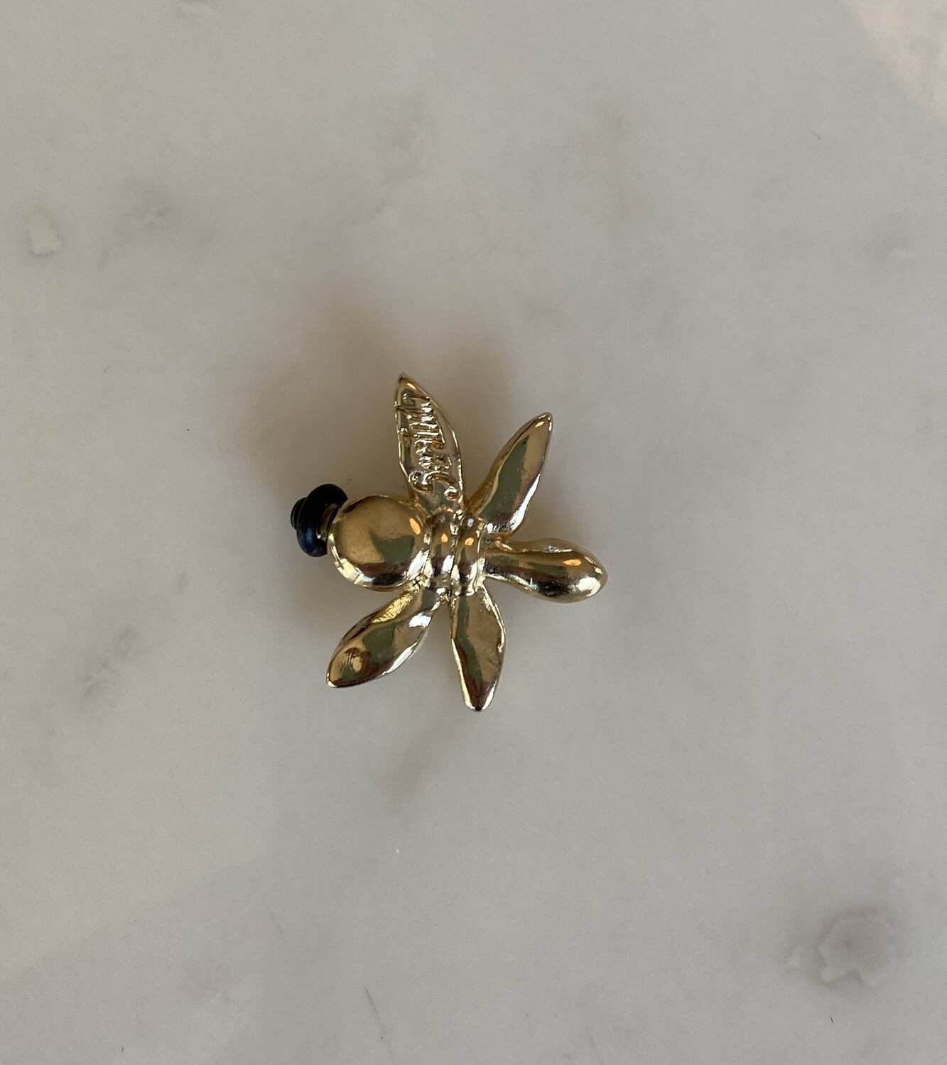 Midged Libel for mini gold-plated bracelet
