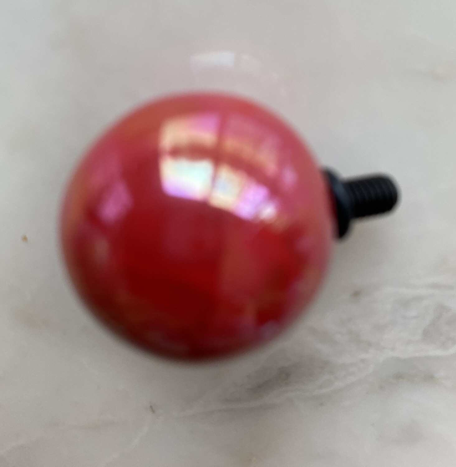 BALL 22 MM.    MADREPERLA ROSSO