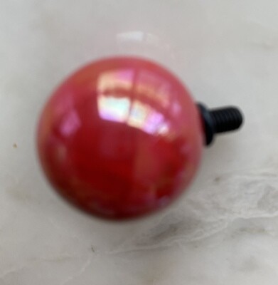 BALL 22 MM.    MADREPERLA ROSSO