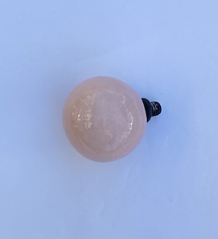 BALL CERAMICK.   22 MM.    PALE ROSE