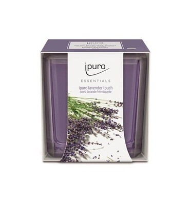 Ipuro Essentials kaars 125g Lavender Touch