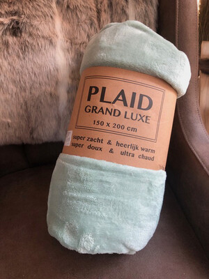 Plaid Grand Luxe Mint
