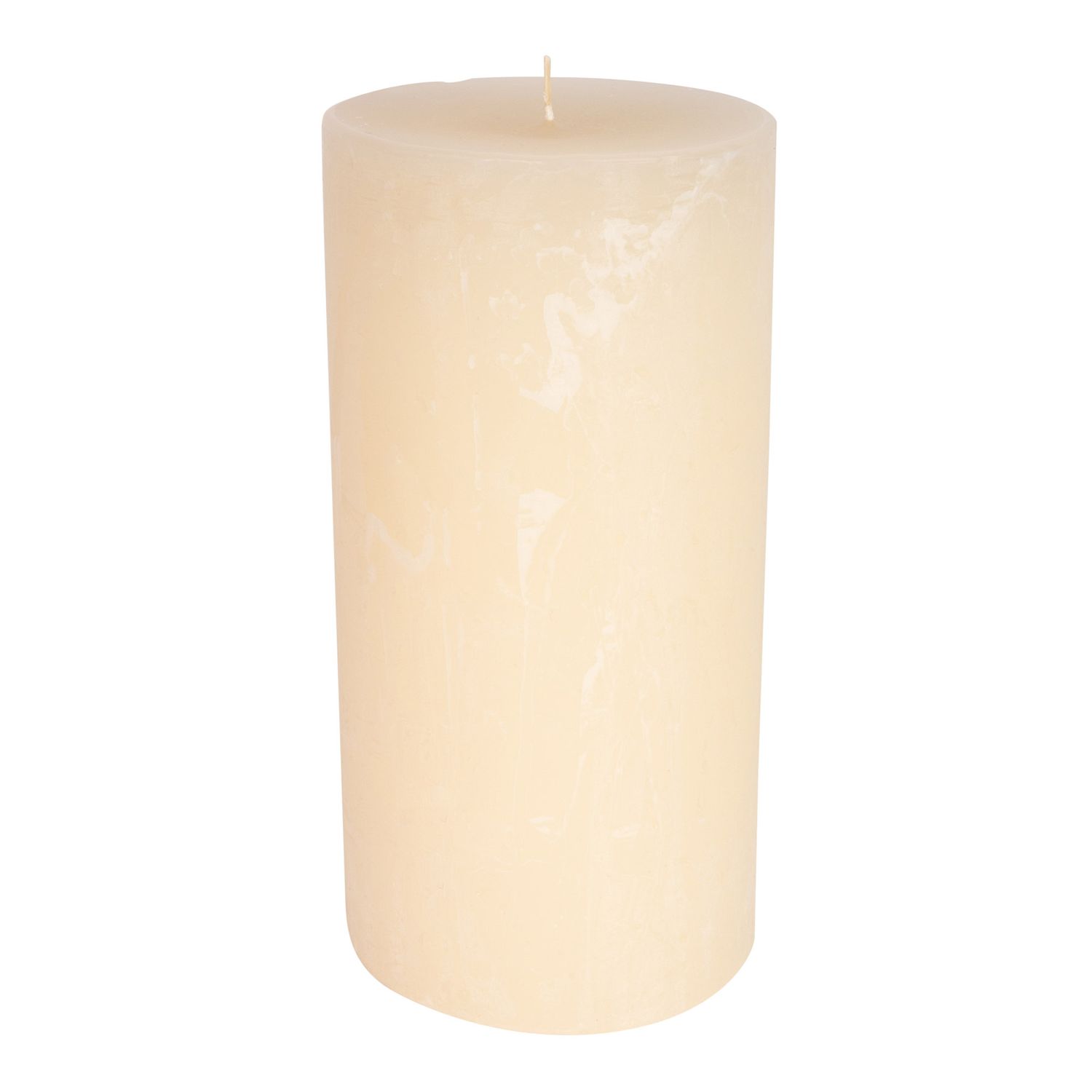 Rustieke kaars ecru