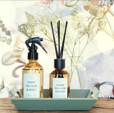 Geurstokjes - I scent you hugs &amp; kisses - Cashmere rose
