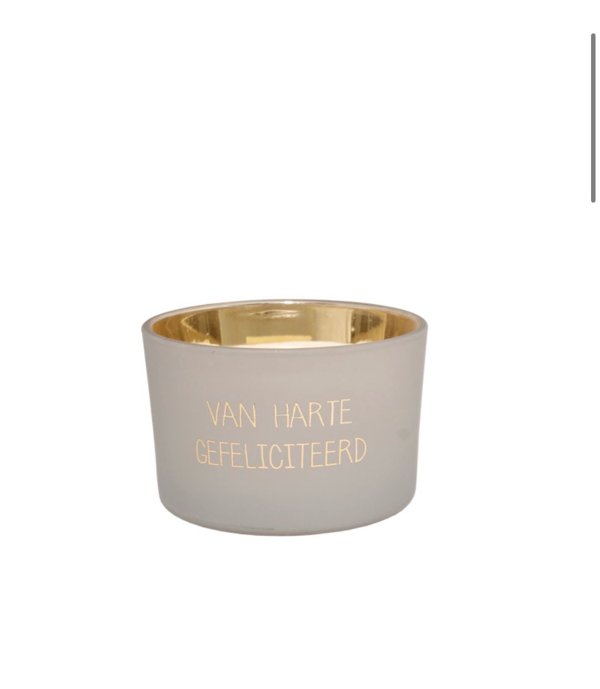 SOJAKAARS - VAN HARTE GEFELICITEERD - GEUR: AMBER'S SECRET