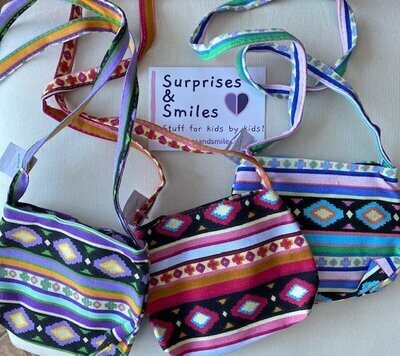 Geometric Print Handbag