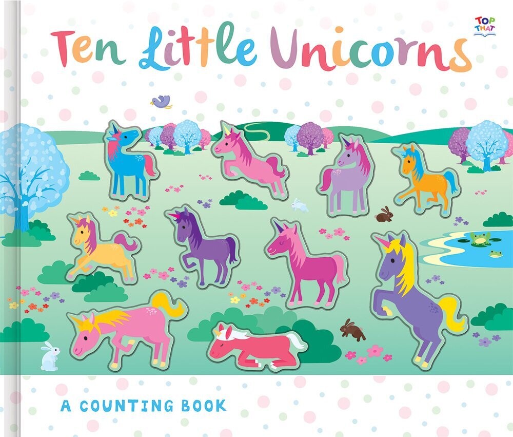 Counting To Ten Books: Ten Little Unicorns