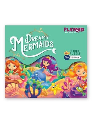 Dreamy Mermaids Puzzle - 72 Pieces | Size: 35CM X 48CM | AGE:5+