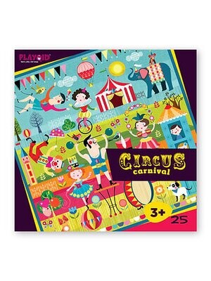 Circus Carnival Jumbo Puzzle - 25 PIECES | Size:56CM X 56CM | AGE:3+