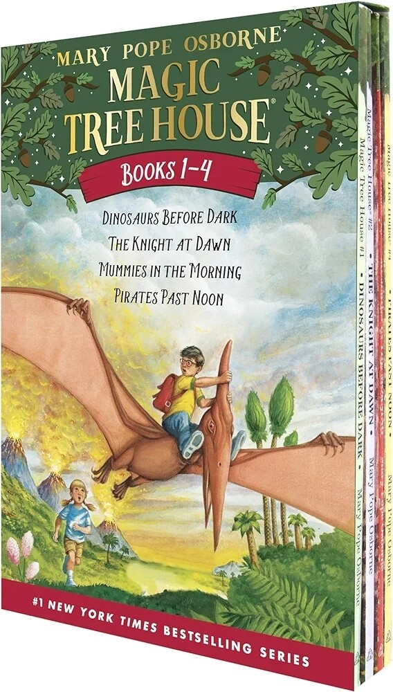 Magic Tree House Boxed Set, Books 1-4