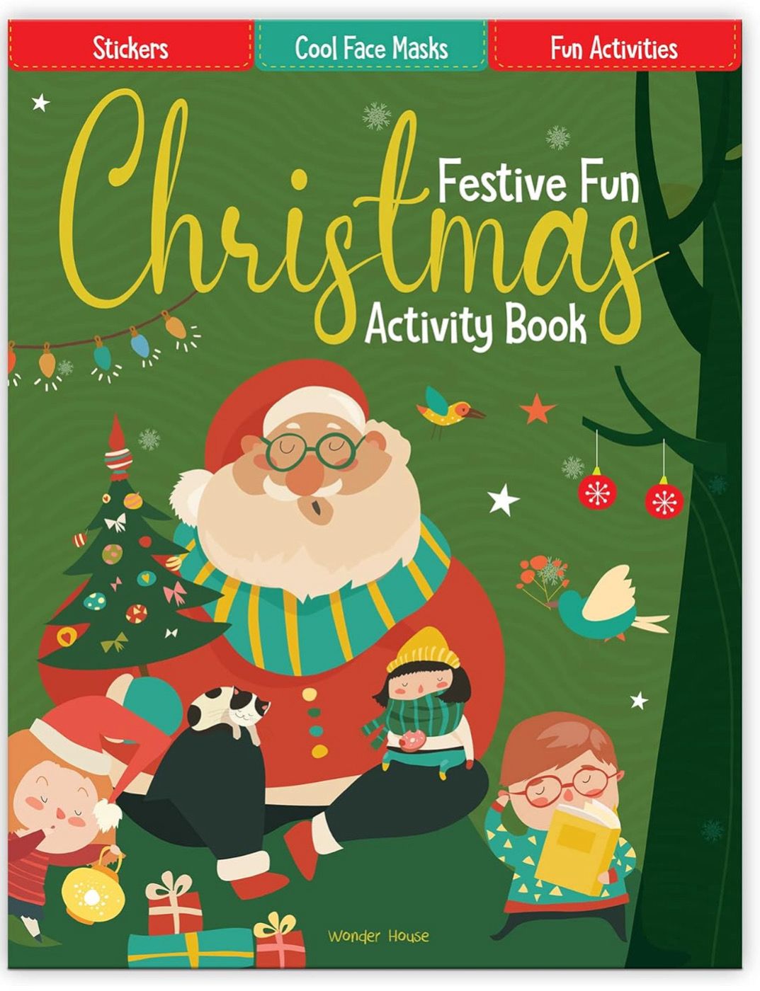 Festive fun Christmas : Activity book