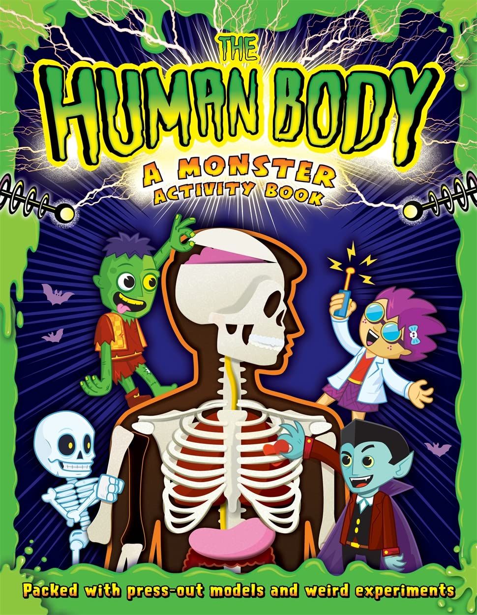 The Human Body A Monster Activity Book