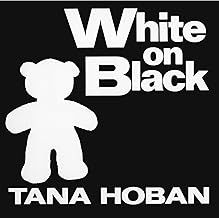 White on black