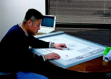 GTCO “Quik-Ruler” Digitizer, Roll-Up III, 30&quot; by 36&quot;, with Pen Stylus.