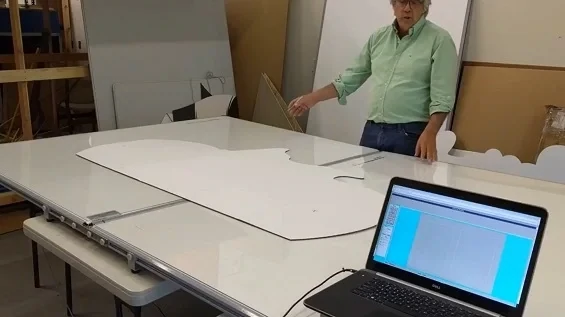 Calcomp “JUMBO DIGITIZER&quot; 60 inch by 96 inch with DXF Trace.   PLEASE CALL TO ORDER!