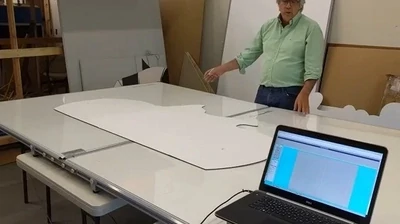 Calcomp “JUMBO DIGITIZER" 60 inch by 96 inch with DXF Trace.   PLEASE CALL TO ORDER!