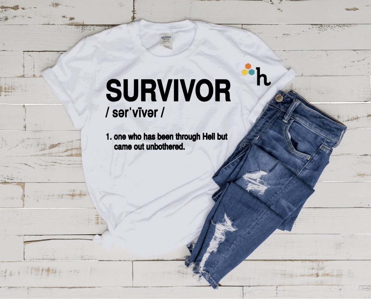 "Survivor: One Who Has Been Through Hell but Came Out Unbothered"