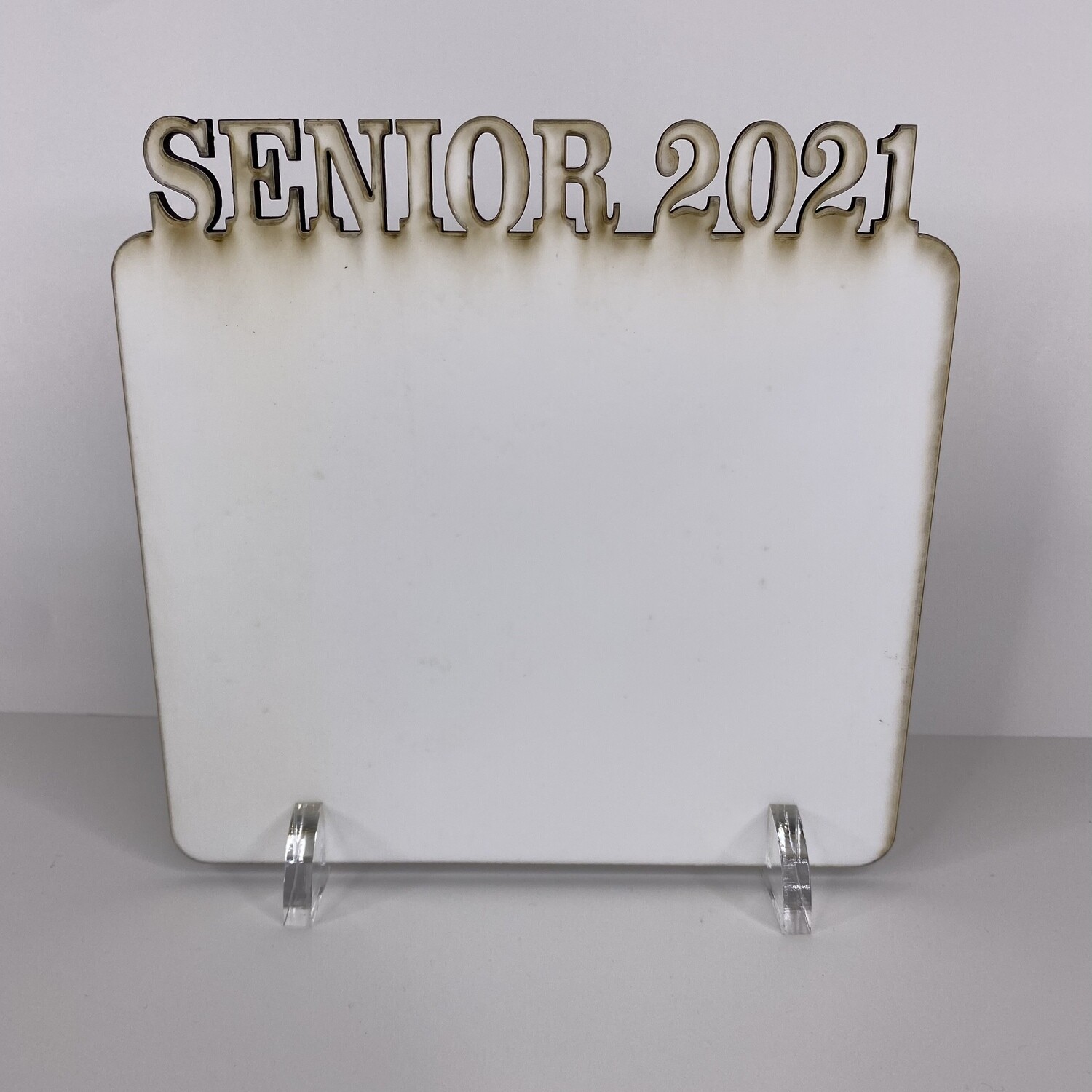 Custom Photo Word Board - Senior 2021 - Medium