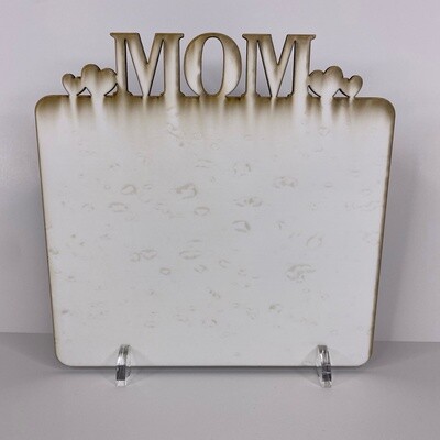 Custom Photo Word Board - Mom - Large