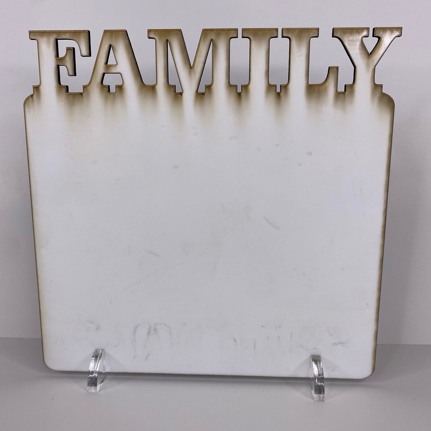 Custom Photo Word Board - Family - Large