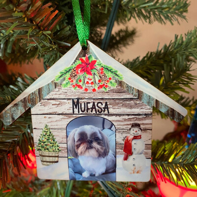 Personalized Ornament-Dog House