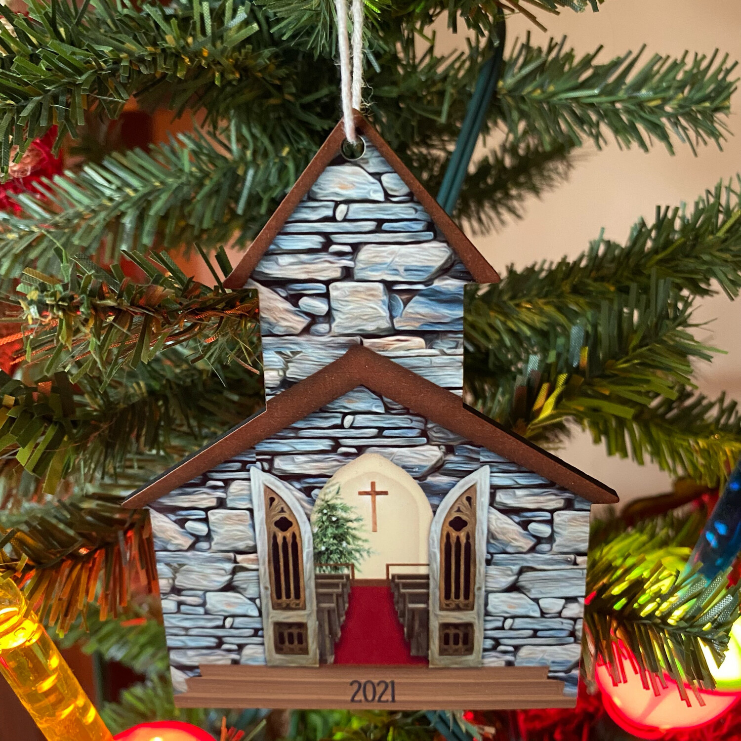 Personalized Ornament-Church