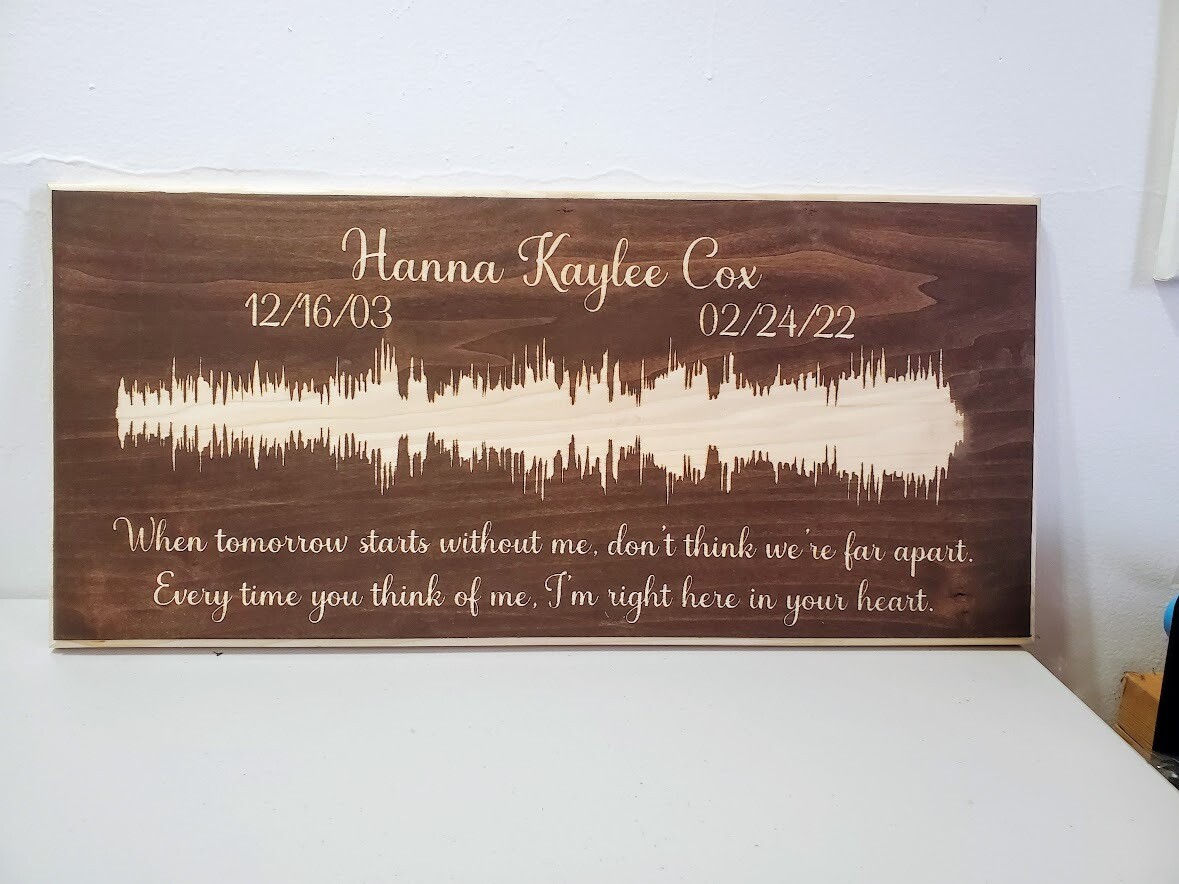 HANDMADE WOOD MAGIC MEMORIES WALL HANGING
