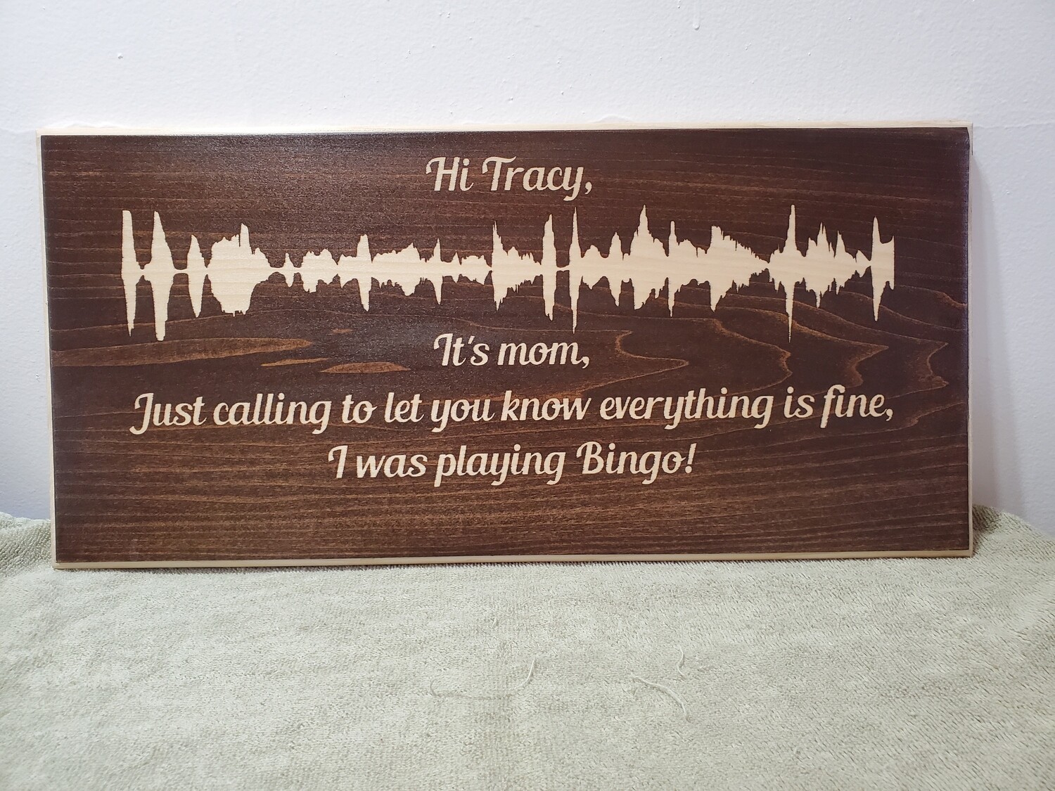 HANDMADE WOOD MAGIC MEMORIES WALL HANGING