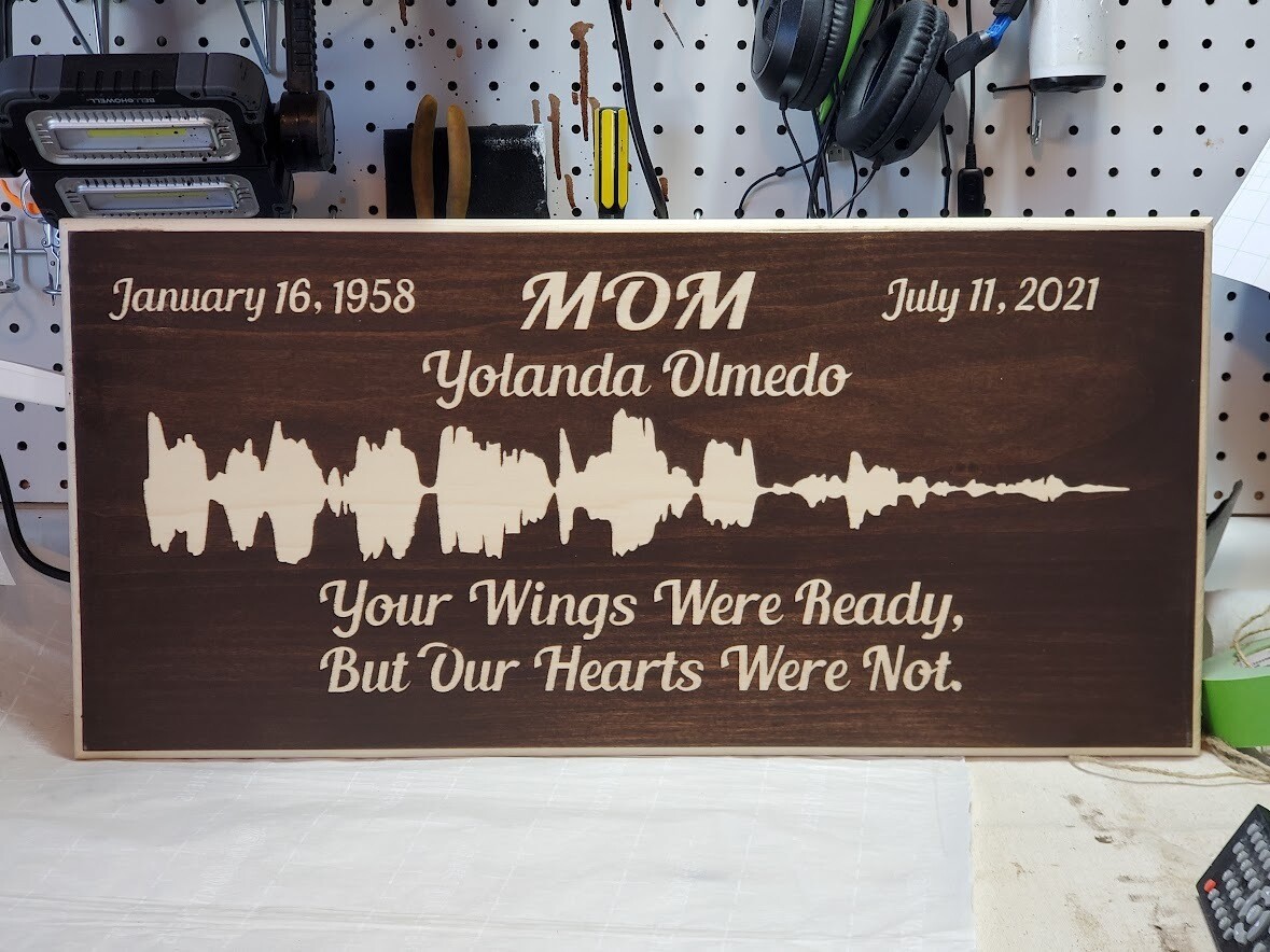 HANDMADE WOOD MAGIC MEMORIES WALL HANGING