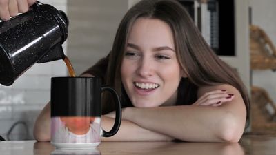 HEAT ACTIVATED  MAGIC MUG