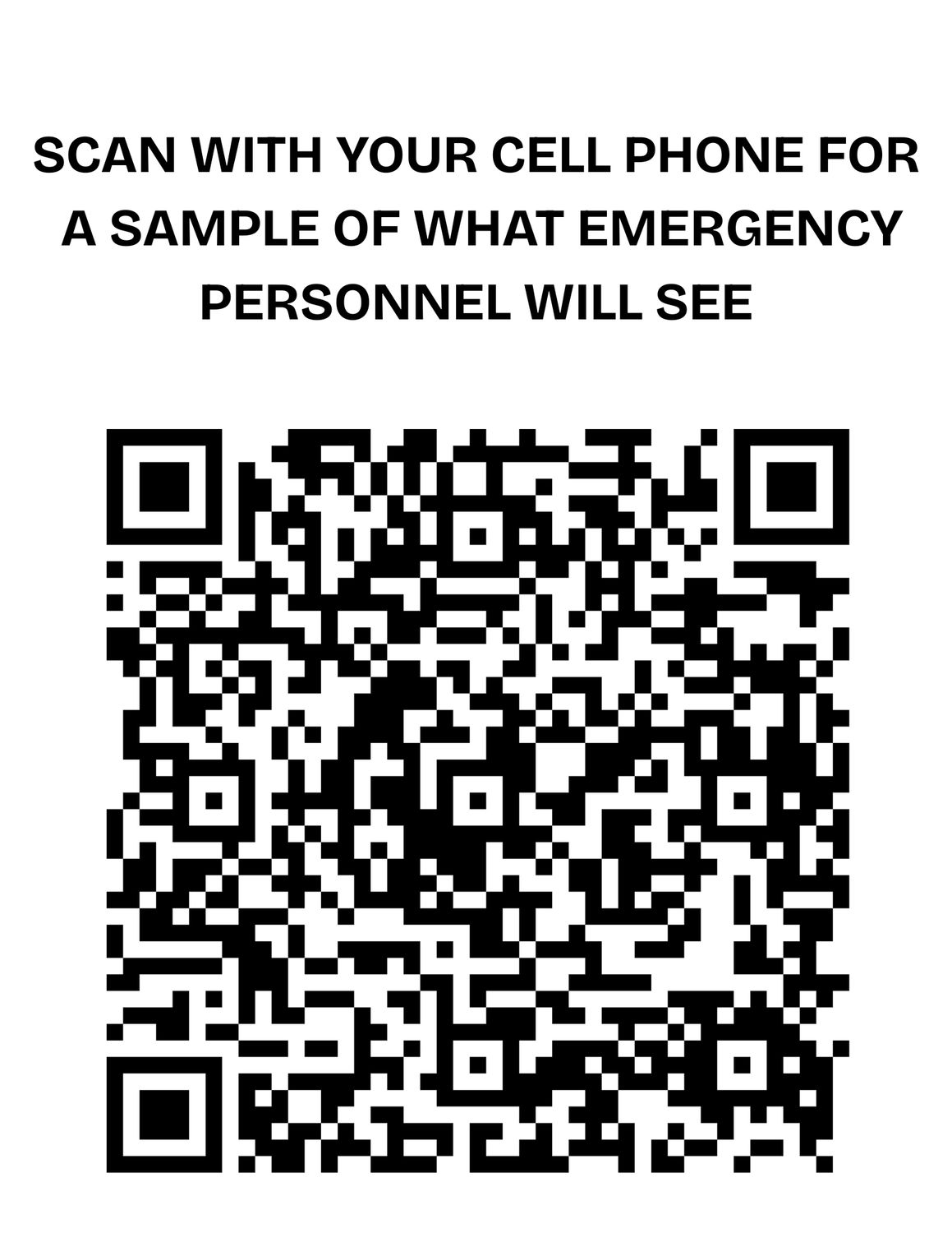 SPEAK-FOR-ME EMERGENCY SEATBELT COVER