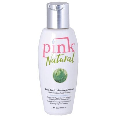 Pink Natural Personal Lube - 2.8oz
